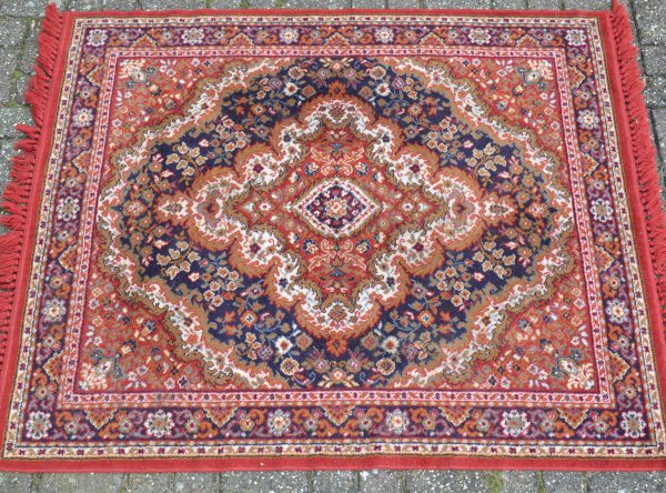 ik wil professioneel verzonden Perzisch tapijt maat L rood - De Feestmeesters