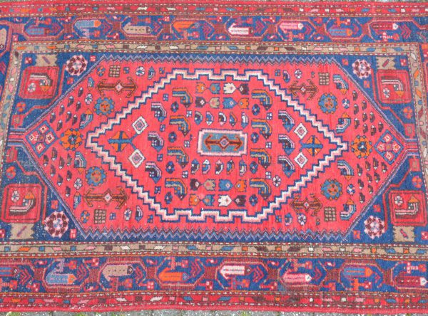 Inzichtelijk De Alpen alias Perzisch tapijt XL rood - De Feestmeesters